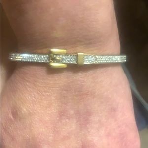 MK signature belt bracelet